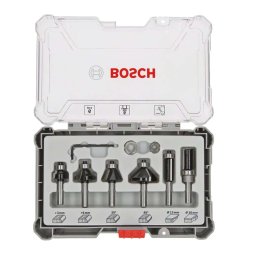 Bosch - 6-częściowy zestaw frezów 2607017468