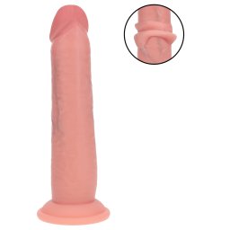 RealRock - realistyczny dildo o podwójnej gęstości (kolor cielisty) - 20,5 cm