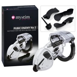 Mystim Pubic Enemy No 2 - elektryczna klatka na penisa