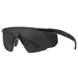 Okulary Wiley X Saber Advanced 302 grey, czarne oprawki