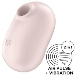 Satisfyer Pro To Go 2 - stymulator łechtaczki z falami powietrznymi (beżowy)