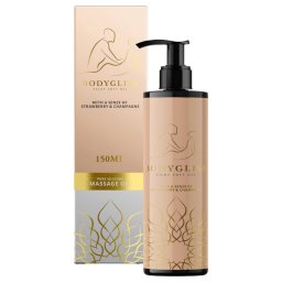 Bodygliss - olejek do masażu i lubrykant - truskawka 150ml