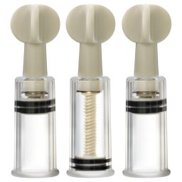 Blush Temptasia - zestaw do ssania łechtaczki i sutków (przezroczysty)