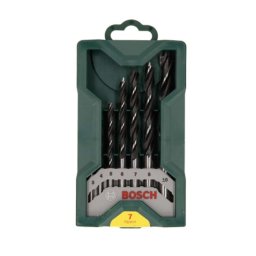 Bosch - 7-częściowy zestaw wierteł do drewna 2607019580