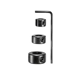 Bosch - 4-częściowy zestaw pierścieni oporowych do wierteł 2607000548