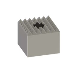 Bosch - Płytka do obróbki zgrubnej SDS Max, 49 zębów, 60x60 mm 1618623206