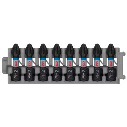 Bosch - Zestaw bitów PH2, 8 szt. 2608522324