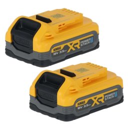DeWALT - Akumulator 18V XR POWERSTACK 3,5 Ah, 2 szt. DCBP318S2