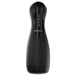 Titanz Ultimate Squeeze & Suck - automatyczny masturbator (czarny)