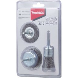 Makita - 3-częściowy zestaw tarcz drucianych D-66070