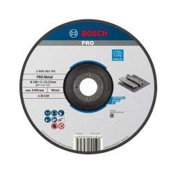 Bosch - Tarcza tnąca do metalu 180x22,23 mm 2608603161