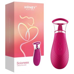 Honey Play Box Scioness - stymulator łechtaczki ssąco-lick vibracyjny - różowy