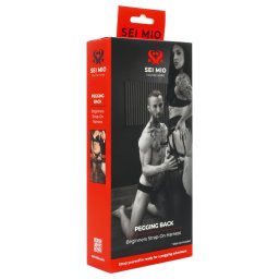 Sei Mio - strap-on do jaskini - czarny