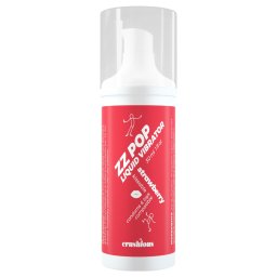 Crushious ZZ Pop - całujący płynny wibrator truskawkowy (30 ml)