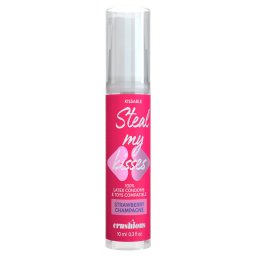 Crushious Steal My Kisses - smakowy lubrykant, truskawka-szampan (10 ml)