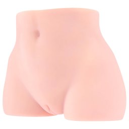 Kokos Cleo - realistyczna sztuczna pochwa w formie torsu (kolor cielisty)