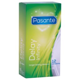 Pasante - prezerwatywy opóźniające wytrysk - 12 sztuk