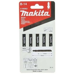 Makita - Zestaw brzeszczotów 18 TPI, długość 76 mm, 5 szt. A-85662