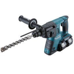 Makita - Akumulatorowa młotowiertarka 18V, 2x akumulator 5,0 Ah, ładowarka DHR263PT2J