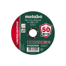 Metabo - Tarcza tnąca do stali nierdzewnej 125x22,23 mm 616263000