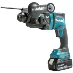 Makita - Akumulatorowa młotowiertarka 18V, 2x akumulator 5,0 Ah, ładowarka DHR182RTJ