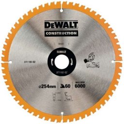DeWALT - Tarcza pilarska 254x30 mm, 60 zębów DT1182