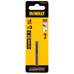 DeWALT - Zestaw wierteł do metalu, 2x34 mm, 3 szt. DT20512