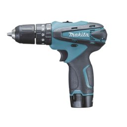Makita - Akumulatorowa wiertarka udarowa 10,8 V, 2x akumulator Li-ion 1,3 Ah, ładowarka HP330DWE
