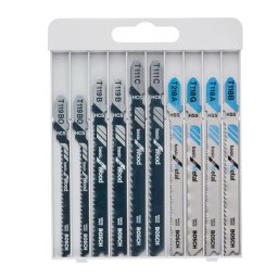 Bosch - 10-częściowy zestaw brzeszczotów 2607010630