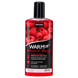 JoyDivision WARMup - olejek do masażu rozgrzewający - malina 150ml