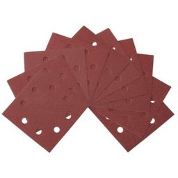 DeWALT - Papier ścierny P80, 115x115 mm, 10 szt. DT3022