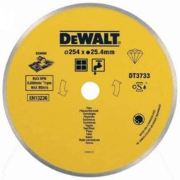 DeWALT - Tarcza tnąca do twardych materiałów 254x25,4 mm DT3734