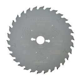 DeWALT - Tarcza pilarska do drewna 250x30 mm, 30 zębów DT4321