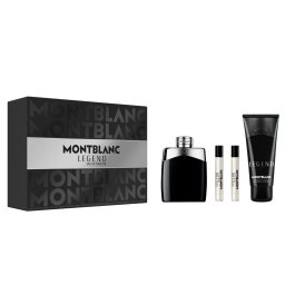 Mont Blanc Legend Woda toaletowa 100ml spray + 7,5ml spray + Ĺťel pod prysznic 100ml