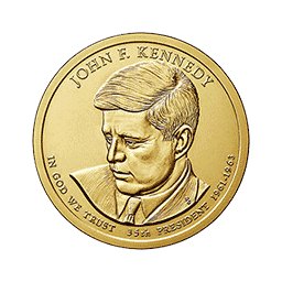 1 dolar 2015 - John F. Kennedy (D)