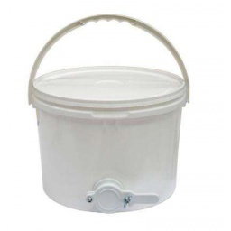 Odstojnik polipropylenowy (10L) z zaworem plastikowym 6/4''