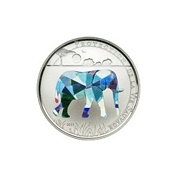 Togo - 2011, 1000 Franków - Prism - Słoń