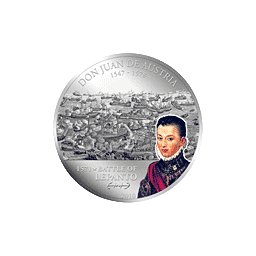 Cook Islands - 2010, 5 dolarów - Wielcy dowódcy - Juan de Ausrtia - Lepanto