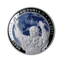 20 zł 2011 Beatyfikacja Jana Pawła II – 1 V 2011