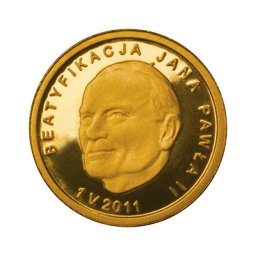 25 zł 2011 Beatyfikacja Jana Pawła II – 1 V 2011
