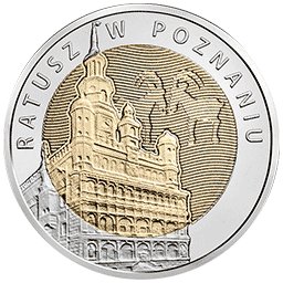 5 zł 2015 Ratusz w Poznaniu - Odkryj Polskę