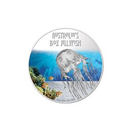 Tuvalu - 2011, 1 dolar - Jellyfish - Meduza