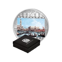 Cook Islands - 2011, 20 dolarów - Canaletto - Powrót na Wniebowstąpienie - Ars Vaticana