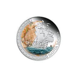 Tuvalu - 2011, 1 dolar - Statki, które zmieniły świat - Santa Maria
