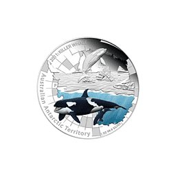 Australia - 2011, 1 dolar - Antarctic Territory - Orka