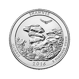 25 Centów 2016 - Shawnee - Illinois (D)