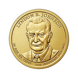 1 dolar 2015 - Lyndon B. Johnson (D)