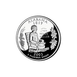25 Centów 2003 - Alabama (P)