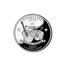 25 Centów 2002 - Tennessee (P)