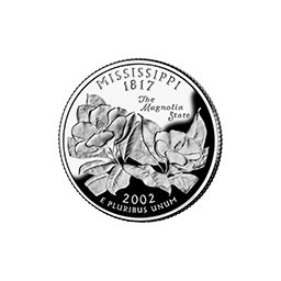 25 Centów 2002 - Mississippi (P)
